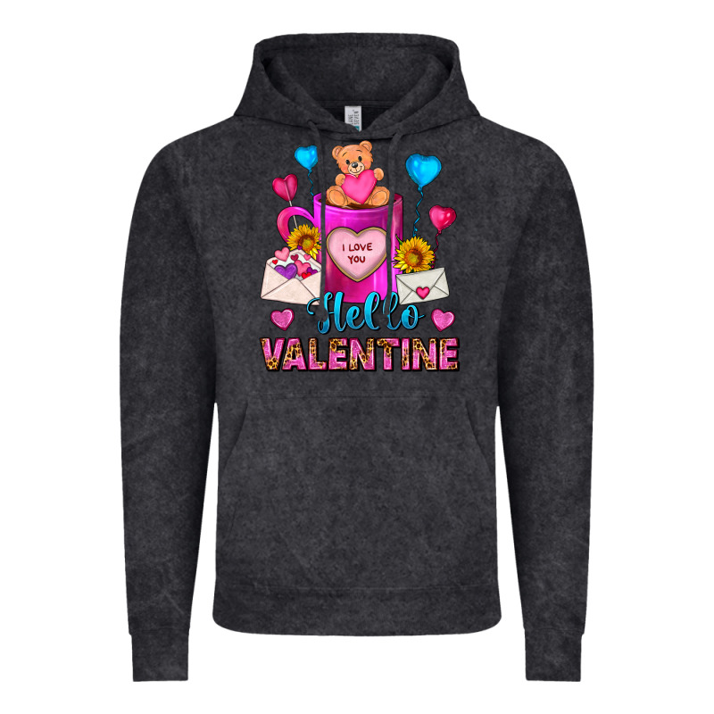 Hello Valentine Valentine's Day Coffee Mug Vintage Hoodie by FaDigitalArtStudio | Teevron