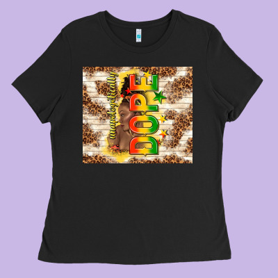 Unapologetically Dope Ladies Tee Designed By Tumblerdesignbyshophia