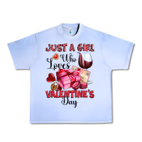 Grape Ice just a girl who loves valentine's day Urban Heavy Tee - OliviaCreatesArt