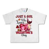 Lunar Rock just a girl who loves valentine's day Urban Heavy Tee - OliviaCreatesArt