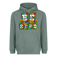Sage bee kind autism Heavyweight Hoodie - AdoDesignShop