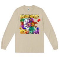 Mushroom Neurodiversity is beautiful Long Sleeve Tee - FaDigitalArtStudio