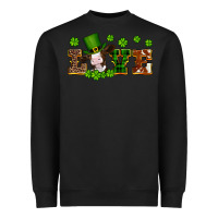Black st patricks love heifer Heavyweight Sweatshirt - Artiststas