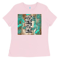 Bubblegum Pink nana life glitter leopard Ladies Tee - TumblerDesignByShophia