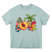 Arona Love peach summer Heavy Core Tee - NancyCooperArtShop