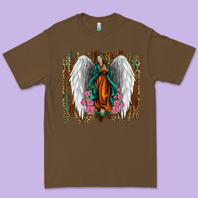 Lady Of Guadalupe Premium Tee Designed By Jasminsmagicworld