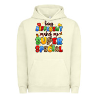 Pigment Pistachio being different makes me super special Urban Hoodie - JahusDesignShop
