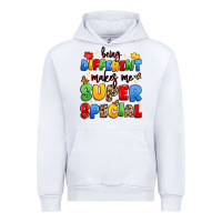 White being different makes me super special Urban Hoodie - JahusDesignShop