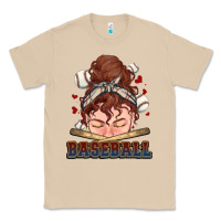 Mushroom Messy bun Baseball Classic Tee - HowdyJamesFarm