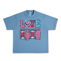 Pebble Blue love is being called mama Urban Heavy Tee - OliviaCreatesArt