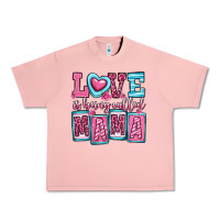 Salmon love is being called mama Urban Heavy Tee - OliviaCreatesArt