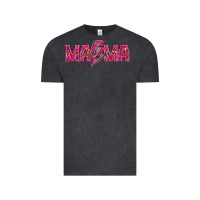 Vintage Black Mama neon lightning bolt mother's day Vintage Tee - HowdyJamesFarm