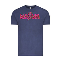 Vintage Denim Mama neon lightning bolt mother's day Vintage Tee - HowdyJamesFarm