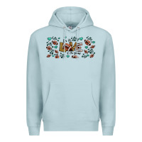 Blue Mist for the love of the game American football Premium Hoodie - Jasminsmagicworld