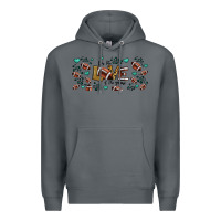 Rock for the love of the game American football Premium Hoodie - Jasminsmagicworld