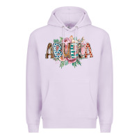 Lilac abuela flowers Premium Hoodie - RacoonDesign