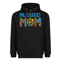 Black blessed mom autism Heavyweight Hoodie - AdoDesignShop