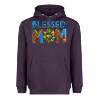 Plum blessed mom autism Heavyweight Hoodie - AdoDesignShop