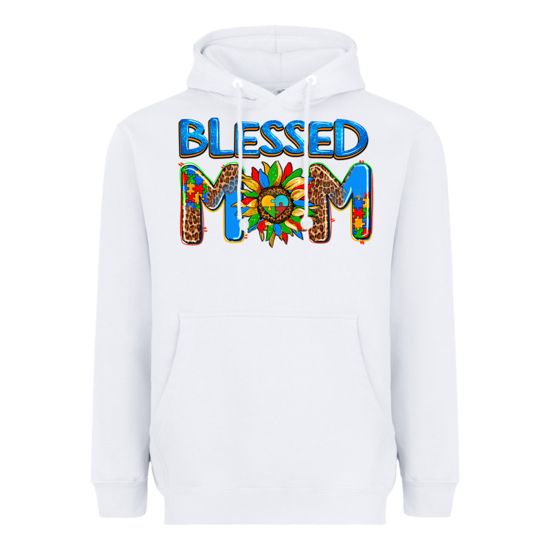 Blessed Mom Autism Heavyweight Hoodie by AdoDesignShop | Teevron