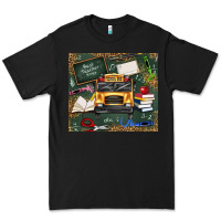 Black school bus back to school Premium Tee - texasbilliewilder