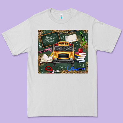 School Bus Back To School Premium Tee Designed By Texasbilliewilder