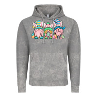 Cloud Rock Easter gnomes Vintage Hoodie - OliviaCreatesArt
