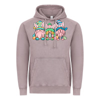 Vintage Zinc Easter gnomes Vintage Hoodie - OliviaCreatesArt