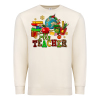 Sandshell christmas jolly teachers Premium Sweatshirt - AdoDesignShop