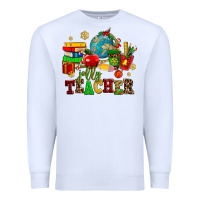 White christmas jolly teachers Premium Sweatshirt - AdoDesignShop