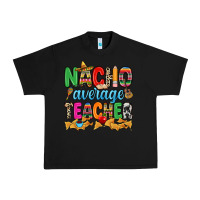 Black Nacho average Teacher Urban Heavy Tee - RanaPortraitStore