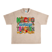 French Oak Nacho average Teacher Urban Heavy Tee - RanaPortraitStore