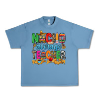 Pebble Blue Nacho average Teacher Urban Heavy Tee - RanaPortraitStore