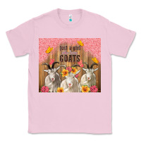 Bubblegum Pink just a girl who loves goats tumbler Classic Tee - TumblerDesignByShophia