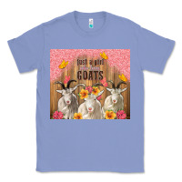 Colony Blue just a girl who loves goats tumbler Classic Tee - TumblerDesignByShophia