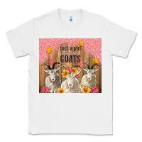 White just a girl who loves goats tumbler Classic Tee - TumblerDesignByShophia