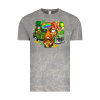 Cloud Rock St. Patrick's Day gnomies with truck Vintage Tee - HowdyJamesFarm