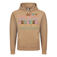 Vintage Coffee Easter bunny Teacher Vintage Hoodie - OliviaCreatesArt