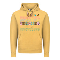 Vintage Mustard Easter bunny Teacher Vintage Hoodie - OliviaCreatesArt