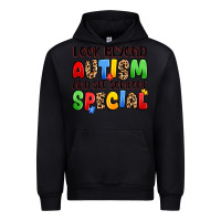 Black look beyond autism and see someone special Urban Hoodie - JahusDesignShop