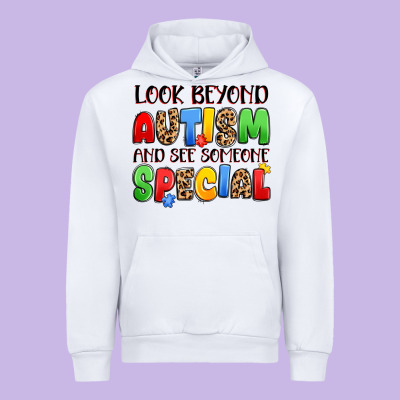 Look Beyond Autism And See Someone Special Urban Hoodie Designed By Jahusdesignshop