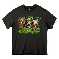 Asphalt St patrick's day heifers Heavy Core Tee - RanaPortraitStore