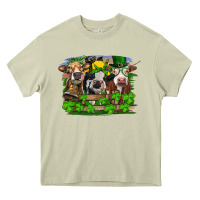Mossy St patrick's day heifers Heavy Core Tee - RanaPortraitStore