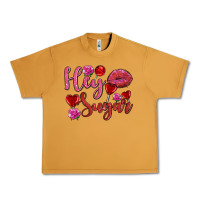 Peanut Butter hey sugar with lips and candies olivia Urban Heavy Tee - OliviaCreatesArt