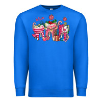 True Royal pink christmas teeth Premium Sweatshirt - AdoDesignShop
