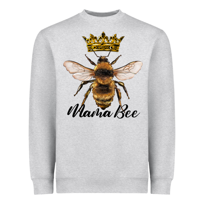 Mama Bee With Crown Heavyweight Sweatshirt by Artiststas | Teevron