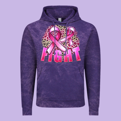 Fight Cancer Vintage Hoodie Designed By Fadigitalartstudio