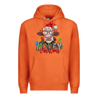 Carrot Mooey Christmas Premium Hoodie - CowhideDigitalArt