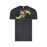 Vintage Black St. Patrick' Too cute to pinch Vintage Tee - CowGirlArtShop
