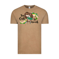 Vintage Coffee St. Patrick' Too cute to pinch Vintage Tee - CowGirlArtShop