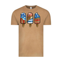 Patriotic Leopard Popsicles Vintage Tee | Teevron